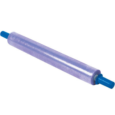 Goodwrappers® Premium 30" x 80 Gauge Stretch Film delivers maximum puncture resistance and load retention for fast, efficient hand wrapping. Built-in disposable handles and patented tension control system maximize film stretch efficiency while reducing hand friction. Ready to use–no assembly required, sold as a case of 4 rolls.