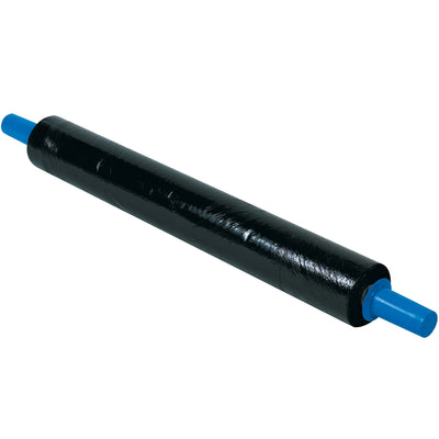 Goodwrappers® 30" x 80 gauge black UVI stretch film is engineered for fast, secure hand wrapping of pallets with maximum load retention. The patented dispensing system delivers superior pre-stretch ratio and tension control, while puncture-resistant blown film protects irregular loads during outdoor storage and shipping. Ready to use–no assembly required.