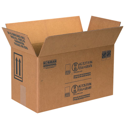 17x8.5x9.3 ECT-44 Hazmat Paint Can Box - 2 Gallon Capacity, Bundle of 25