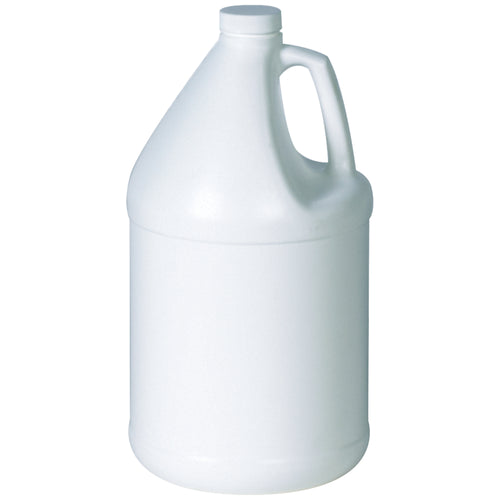 1 Gallon White Plastic Jug with Cap - Hazmat , Case of 48