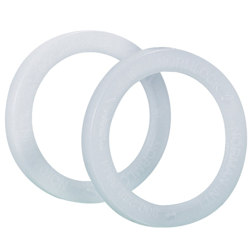 Protect your quart paint shipments with durable molded HDPE locking rings that securely fasten standard 1 QT paint can lids. The 4 7/16