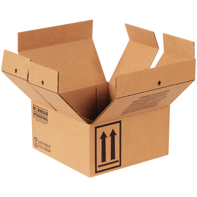 9 7/16x5" ECT-44 Haz Mat Boxes 4-Quart | 25-Pack Kraft Corrugated
