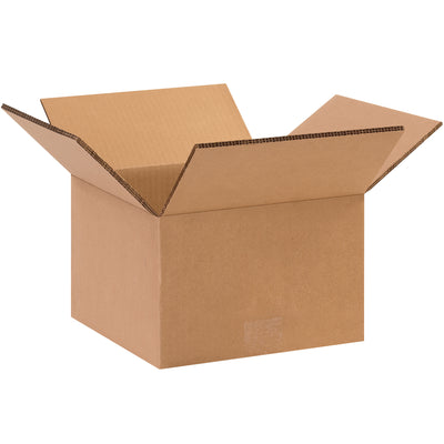 10x10x6 Double Wall Corrugated Boxes ECT-48 Kraft - Bundle of 15
