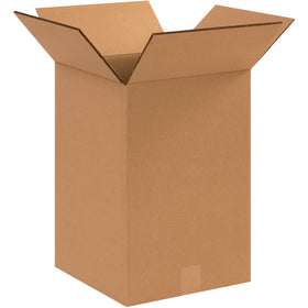ECT-48 double wall corrugated boxes engineered for maximum stacking strength and freight protection. These 12x12x18 kraft cartons arrive flat-packed to reduce warehouse storage footprint and shipping costs. Bundle of 15 units–the industrial standard for mid-size shipments.