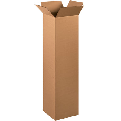 Premium ECT-48 double wall corrugated shipping cartons built for high-performance logistics. 12x12x48" kraft boxes deliver maximum stacking strength and crush resistance for demanding fulfillment operations. Ships flat in bundles of 10–optimize your warehouse footprint and freight costs without sacrificing protection.