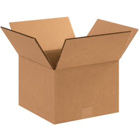 Industrial-grade 12" x 12" x 8" double wall corrugated boxes built from ECT-48 kraft material for maximum stacking performance and freight protection. Bundle of 15 cartons ships flat, reducing storage footprint and freight costs. Perfect for warehouse managers handling mid-weight to heavy shipments.