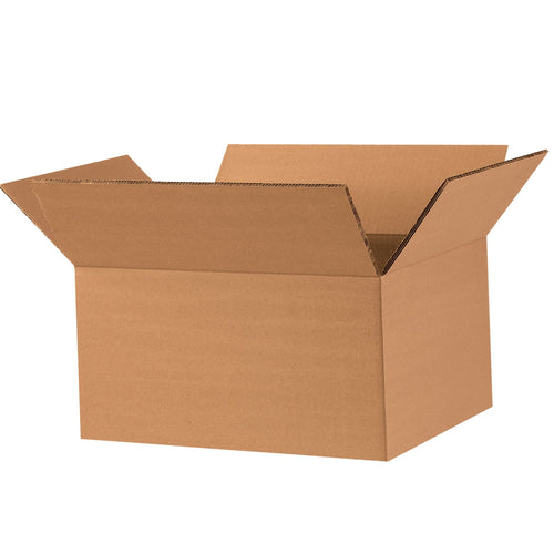 12x9x6 ECT-48 Kraft Double Wall Corrugated Boxes 15-Pack HD1296DW