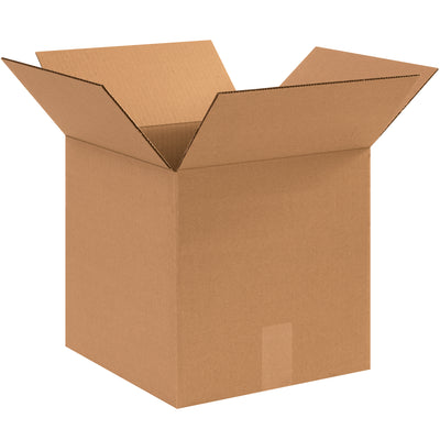 These 13x13x13" heavy-duty corrugated boxes feature ECT-44 single-wall kraft construction–40% stronger than standard shipping cartons. Engineered for maximum stacking performance and freight efficiency, they're ideal for warehouse operations handling frequent shipments. Sold flat in bundles of 25 for bulk purchasing savings.