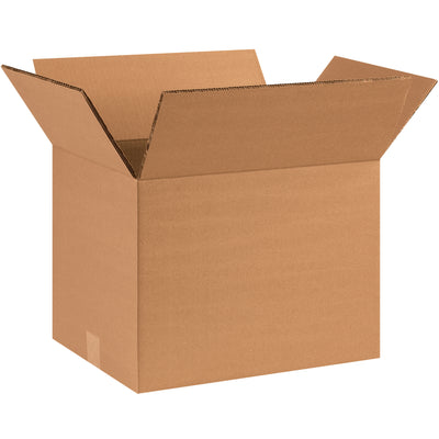 ECT-48 heavy-duty double wall corrugated boxes sized 16" x 10" x 10" for maximum protection and stacking performance. Bundle of 15 ships flat to reduce warehouse footprint and freight costs. Built for warehouse managers and fulfillment centers demanding superior durability.