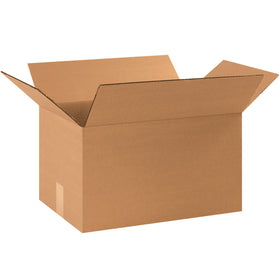ECT-44 single wall kraft corrugated boxes deliver 40% greater strength than standard shipping cartons, making them ideal for high-stack warehouse environments. At 16" x 12" x 10", these heavy-duty boxes maximize pallet density while maintaining superior crush and puncture resistance. Sold in bundles of 25–built for B2B volume buyers.