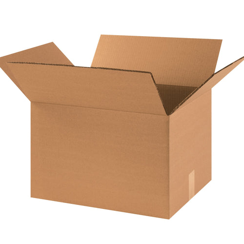 16x14x10 ECT-48 Kraft Double Wall Corrugated Shipping Box 15-Pack HD161410DW