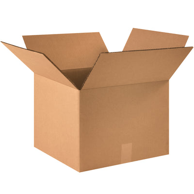 Heavy-duty ECT-48 double wall corrugated boxes designed for demanding warehouse and fulfillment operations. 16x16x12 dimensions with superior stacking performance and crush resistance. Ships flat in bundles of 10 to maximize storage efficiency and reduce freight costs.