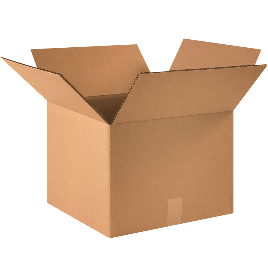Heavy-duty ECT-48 double wall corrugated boxes designed for demanding warehouse and fulfillment operations. 16x16x12 dimensions with superior stacking performance and crush resistance. Ships flat in bundles of 10 to maximize storage efficiency and reduce freight costs.