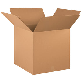 Professional-grade 20x20x24 double wall kraft corrugated boxes with ECT-48 strength rating–built to handle heavy loads in warehouses and fulfillment centers. Ship and store flat to reduce freight costs and storage footprint. Bundle of 10 boxes per pack.