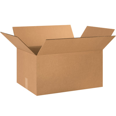 ECT-48 kraft double wall corrugated boxes engineered for maximum protection and stacking performance. These 24" x 16" x 12" shipping cartons deliver superior strength for fragile, heavy, or multi-SKU shipments. Sold in bundles of 10 and ship flat to minimize storage footprint and freight costs.