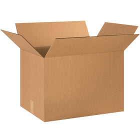 Industrial-grade ECT-48 double wall corrugated boxes designed for warehouse and fulfillment operations requiring maximum protection and stacking performance. These 24 x 16 x 16" kraft cartons feature superior burst strength and arrive flat for efficient storage and freight savings. Ships as a bundle of 10 units.