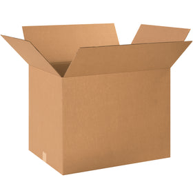 Upgrade to ECT-44 single wall kraft corrugated boxes engineered for maximum stacking performance and freight efficiency. These 24x18x18 heavy-duty cartons deliver 40% greater strength than standard shipping containers, reducing damage rates and supporting heavier loads. Ships flat in convenient bundles of 10 for easy storage and cost-effective volume purchasing.