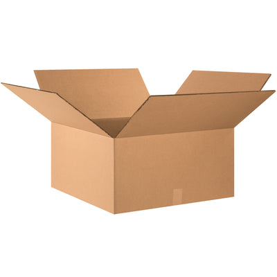 Heavy-duty ECT-48 double wall corrugated boxes built for maximum stacking performance and freight density. 24x24x10 dimensions ship flat to cut storage and handling costs. Industry-standard kraft cartons trusted by warehouse managers and fulfillment directors.