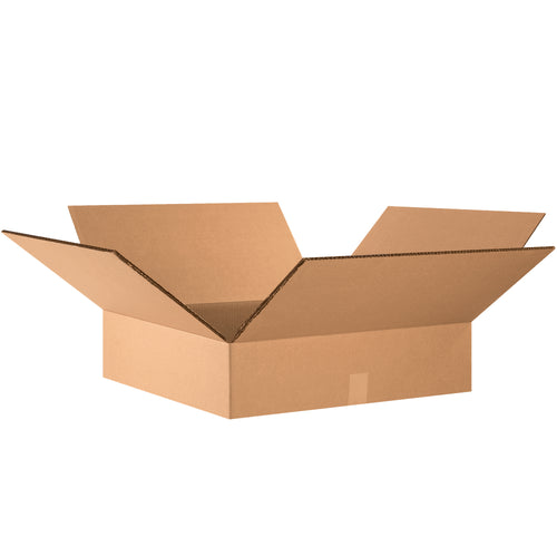 ECT-48 double wall kraft corrugated boxes engineered for maximum stacking strength and freight efficiency. These 24x24x6 shipping cartons deliver superior protection for mid-weight to heavy products without compromising warehouse storage space. Bundle of 10 boxes ships flat–minimize receiving footprint and reduce packaging costs.