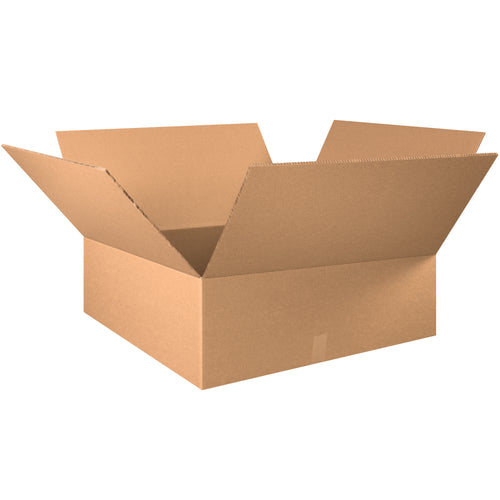 Heavy-duty ECT-48 kraft double wall cartons engineered for maximum protection and stacking performance. 30