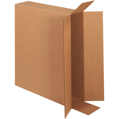 Industrial-grade ECT-44 kraft side loading cartons designed for high-volume fulfillment operations. 30x6x24" dimensions with full overlap flaps deliver maximum edge protection and stacking strength. Ships flat in bundles of 10 to maximize warehouse efficiency and reduce freight costs.