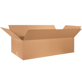 Industrial-grade 48x24x12 double wall corrugated shipping cartons built from ECT-48 kraft material deliver maximum stacking performance and impact protection. Heavy-duty construction handles demanding warehouse environments and long-haul freight. Bundle of 5 ships flat to maximize storage efficiency and reduce freight costs.