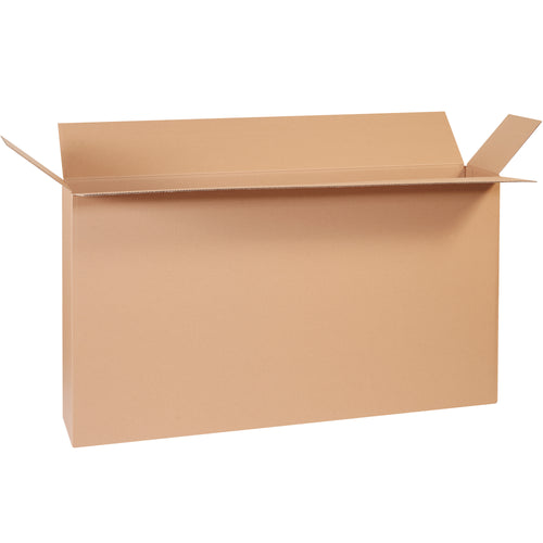 ECT-44 single-wall kraft corrugated boxes engineered for side loading operations and maximum freight efficiency. 54x8x28