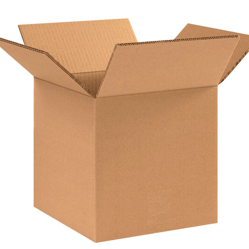 6x6x6 ECT-48 Kraft Heavy-Duty Corrugated Double Wall Shipping Boxes 15-Pack HD666DW