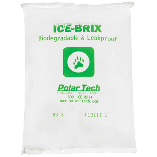 5.5x4x0.75 Biodegradable Ice Packs - 6 oz Cold Gel, Case of 96