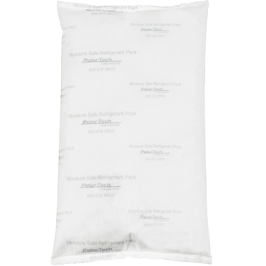 Tech Pack™ Moisture Safe pouches eliminate condensation buildup during temperature-sensitive shipments. Non-woven polyethylene construction delivers superior puncture resistance and durability. 10" x 6" x 1.5" dimensions fit standard insulated containers; sold by the case of 18 units.