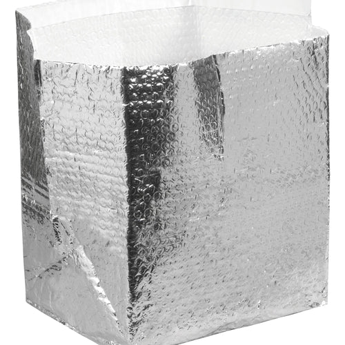 11x8x6 Insulated Box Liners Aluminum Foil Bubble 25/Case INL1186