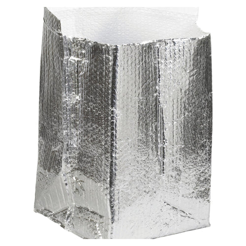 14x14x14 Aluminum Foil Bubble Lined Insulated Box Liners 15/Case INL141414