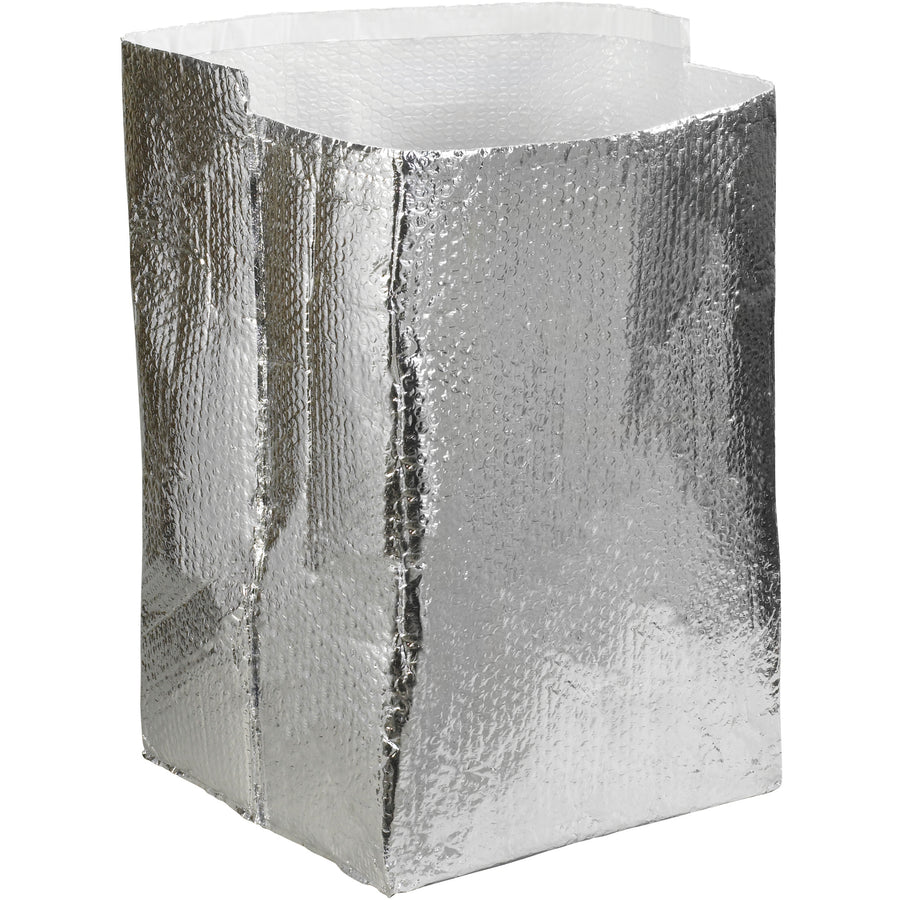 Create professional insulated shipping containers with our 18x18x18 insulated box liners–featuring aluminum foil exterior and 3/16" bubble lining for maximum thermal protection. One-piece gusseted design sets up in seconds, and FDA-compliant materials ensure food-safe compliance. Sold as a case of 10.