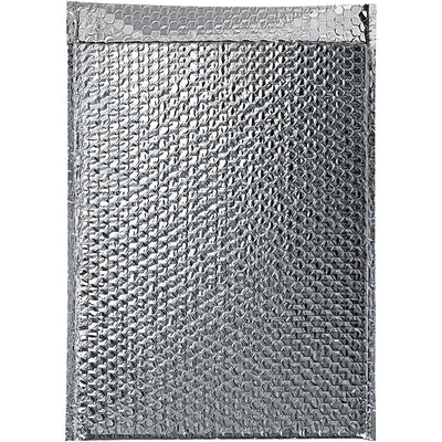 Ship temperature-sensitive and perishable goods safely with our 12x17 insulated bubble mailers. Featuring aluminum foil exterior paired with 3/16" bubble cushioning, these mailers provide thermal protection and impact resistance in one lightweight package. Each case contains 50 mailers with easy peel-and-seal closure.