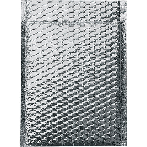 Ship temperature-sensitive items with confidence using these 8x11 cool barrier bubble mailers. Features aluminum foil exterior with 3/16