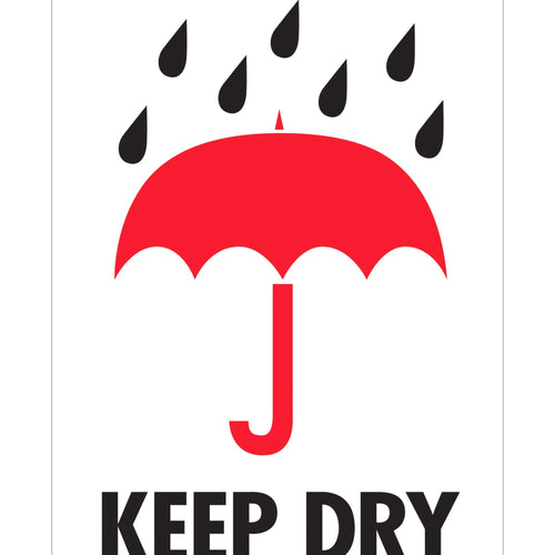 3x4 Keep Dry Labels Semi-Gloss Paper International 500/Roll IPM303 - alias listing