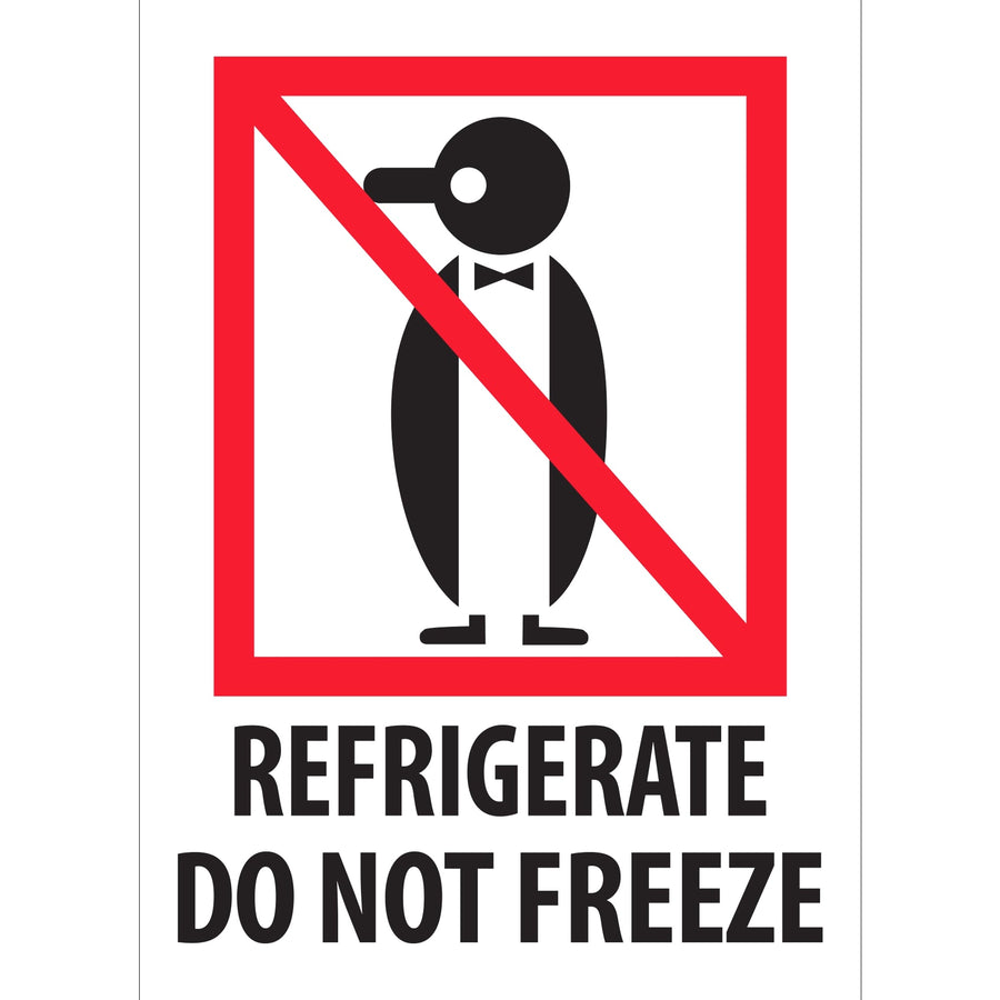 4x6 Refrigerate Do Not Freeze Labels 500/Roll IPM505 - alias listing