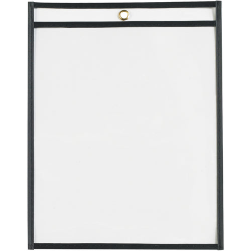 Protect and display work orders, production papers, and inventory cards with these durable 8.5x11