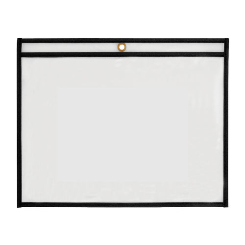 Protect and display work orders, production papers, and inventory cards with these 11x8.5