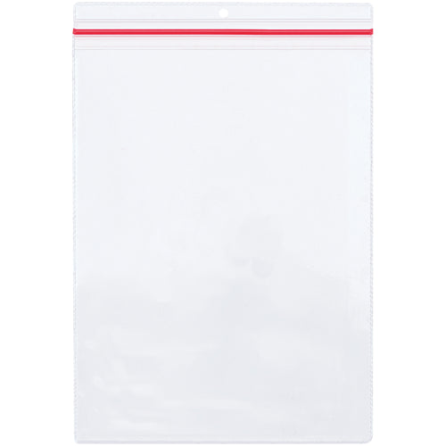 Heavy-duty vinyl job ticket holders with zippered closure protect your critical shop paperwork from dirt, moisture, and damage on the factory floor. Each clear envelope measures 9