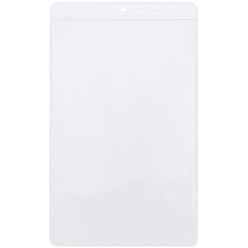 Protect and display two-sided job tickets and shop paperwork with these 5x8" clear vinyl envelopes. Welded, non-rip seams withstand high-traffic warehouse and shop floor environments. Includes top punch hole for easy hanging–50 per case.