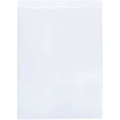 Keep shop tickets and job paperwork protected and organized with these clear vinyl envelopes. Built with welded, non-rip seams that withstand rough warehouse and factory conditions. Each case includes 50 holders with top hanging punches for easy display.