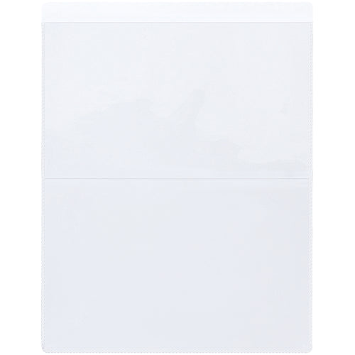Permanently secure job tickets, work orders, and shop documents with these crystal-clear vinyl self-adhesive holders. 8.5