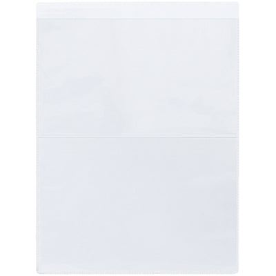 Permanently secure job tickets, work instructions, and shop documents with our 9x12" top-loading vinyl envelope holders. PVC-free polycarbonate construction with welded, non-rip seams withstands high-traffic warehouse and manufacturing environments. 50 holders per case‚ready to ship.