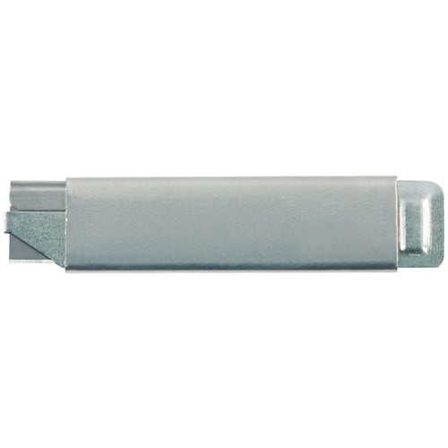 All-metal steel construction delivers durability for high-volume warehouse and shipping room operations. The HC-900 economy box cutter features a brushed aluminum finish and convenient pocket-sized design with simple blade retraction. Each case includes 12 cutters plus 12 RB-009 single-edge replacement blades.