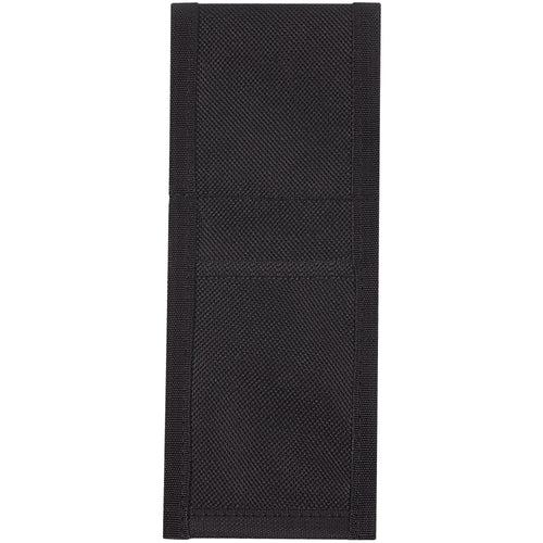 Industrial-grade black nylon holster securely holds one utility knife with reliable hook and loop backing. Ships as a case of 10 units, ideal for outfitting entire warehouse and shipping room teams. Durable construction ensures long-term use in demanding environments.