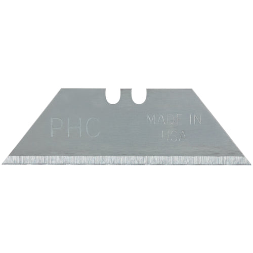 Universal replacement blades designed for maximum durability in high-volume warehouse and shipping room environments. Each case contains 100 .025