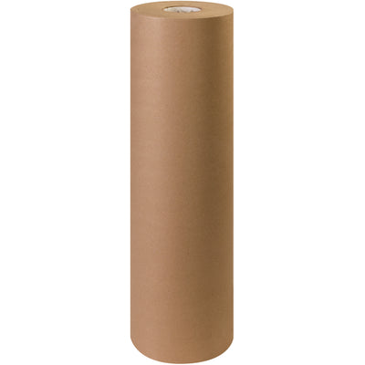 Premium 30" x 1200' kraft paper roll delivers eco-friendly void fill, wrapping, and padding in one versatile product. 100% recycled, biodegradable material meets shipping compliance standards. Single roll supplies approximately 1,200 linear feet of durable 30 lb. basis weight paper.