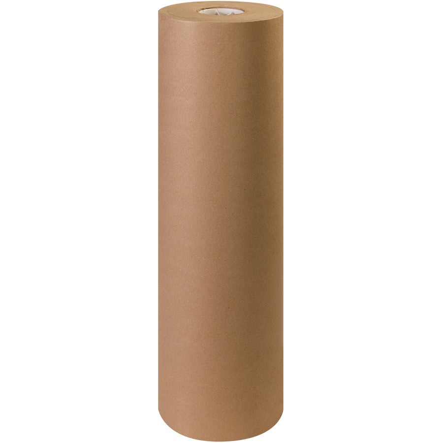 Industrial-grade 30" x 900' kraft paper roll delivering cost-effective wrapping, padding, and void fill solutions. Made from 100% recycled material and fully biodegradable–ship compliant and eco-conscious. One roll per unit; lightweight yet durable for high-volume packaging operations.