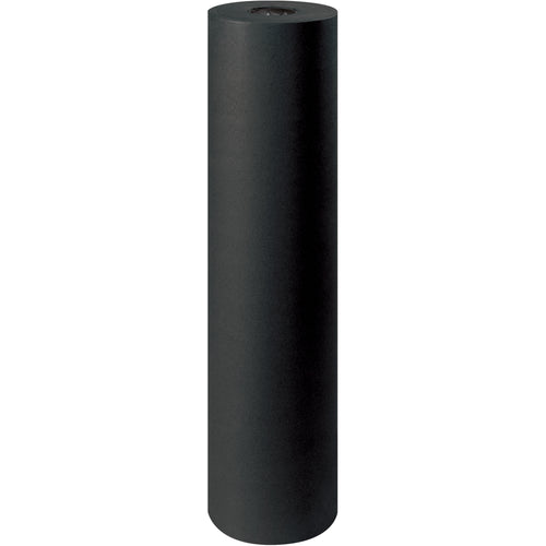 Heavy-duty 50# black kraft paper roll delivers tear and puncture resistance for demanding packaging applications. 36